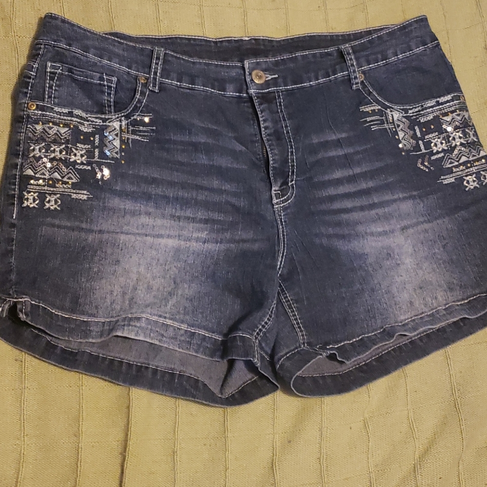 Faded glory bling shorts